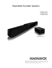 Magnavox MSB5300 Owner's Manual - English