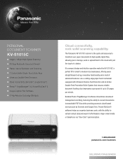 Panasonic KV-S1015C Spec Sheet