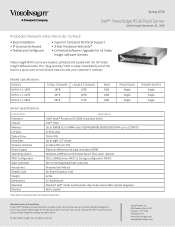 Panasonic NVR-R-1-1-36TB NVR-R-1-1-36TB Spec Sheet
