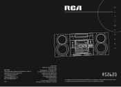 RCA RS2620 User Guide