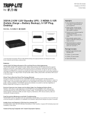 Tripp Lite BC350R Product Datasheet
