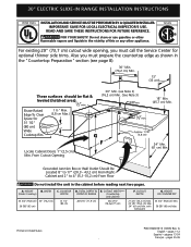 Electrolux CEI30IF4LS Installation Instructions (All Languages)
