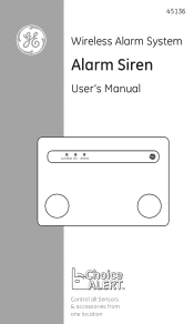 GE 45136 User Manual