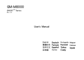 Gigabyte GM-M8000 Manual