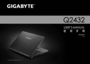 Gigabyte Q2432M Manual
