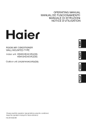 Haier 2HUM14HA03 User Manual