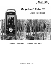 Magellan Triton 2000 Manual - English