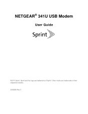 Netgear 341U User Guide