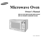 Samsung MR1031UWC User Manual Ver.1.0 (English)