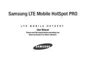 Samsung SM-V100T User Manual T-mobile Wireless Sm-v100t Lte Mobile Hotspot Pro English User Manual Ver.mi1_f5 (English(north America))