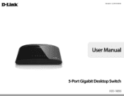 D-Link DGS-1005G Product Manual