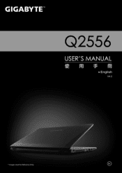 Gigabyte Q2556N v2 Manual