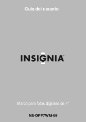 Insignia NS-DPF7WM-09 User Manual (Spanish)