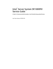 Intel SR1680MV Service Guide