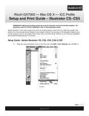 Ricoh GX7000 Printing Guide
