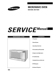 Samsung MW7592W Service Manual