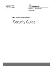 Xerox 6180N FreeFlow® Print Server Security Guide