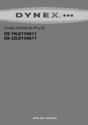 Dynex DX-19LD150A11 User Manual (Spanish)