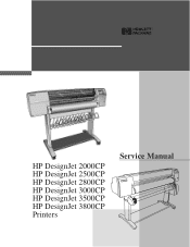 HP Designjet 2800/3800cp Service Manual