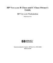 HP Visualize c3000 hp Visualize b1000 and c3000 workstations owner's guide (a5992-90000)