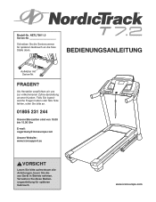 NordicTrack T 7.2 Treadmill German Manual