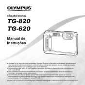 Olympus Tough TG-820 iHS Tough TG-820 iHS Manual de Instru败s (Portugu鱩