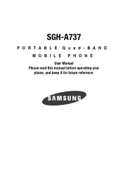 Samsung SGH-A737 User Manual (user Manual) (ver.f6) (English)