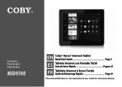Coby MID9740 User Manual