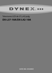 Dynex DX-L42-10A User Manual (Spanish)