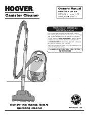 Hoover S3332 Manual