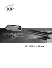 Konica Minolta KIP 2300 KIP 2300 User Manual