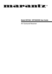 Marantz SR7300OSE User Guide