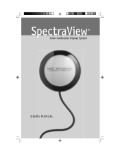 NEC DP930SB-BK SpectraView User's Manual - English