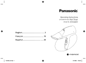Panasonic EH-NA67 Operating Manual