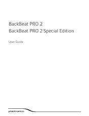 Plantronics BackBeat PRO 2 SE User Guide