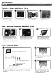 ViewSonic DPG807BK DPG807BK Quick Start Guide (English)