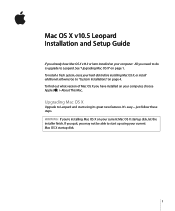 Apple MB427Z-A Installation Guide