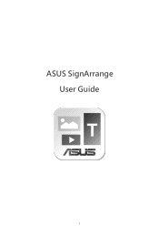 Asus SA495-Y Smart Signage SignArrange User Guide