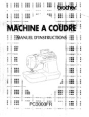 Brother International PC-3000 User Manual - French