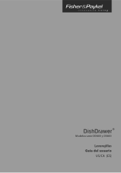 Fisher and Paykel DD603I User Guide
