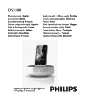 Philips DS1100 User manual