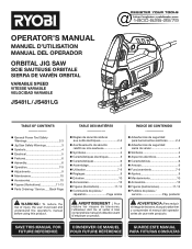 Ryobi JS481L Operation Manual