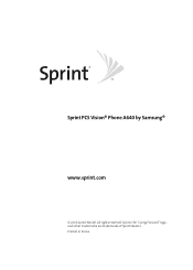 Samsung SPH-A640 User Manual (user Manual) (ver.f3) (English)