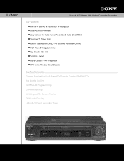 Sony SLV-N900 Marketing Specifications