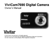Vivitar 7690 Camera Manual