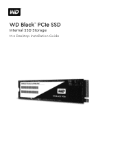 Western Digital Black PCIe SSD M.2 Desktop Installation Guide