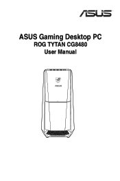 Asus CG8480 CG8480 User's Manual