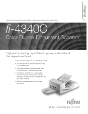 Fujitsu 4340C Datasheet