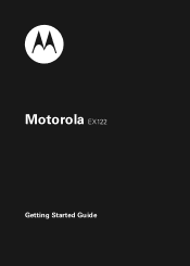 Motorola EX Getting Started Guide