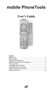 Motorola 98653H User Guide